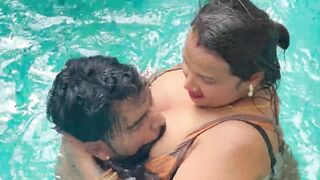 Indian hot couple full fucking video in pool sex viral mms clip