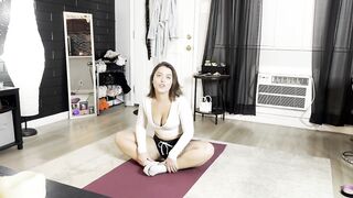 Casting Curvy: “WTF Bro!?” Caught my slim thick Step Sis masturbating and convinced her to fuck me