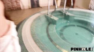 Jane White, Maddy Nelson, Baby Doll – First Sex Bathhouse Experience