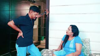 Desi big boobs nurse checking penis of her patient