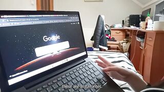 A friend came to watch a film but ended up starring in an adult film herself