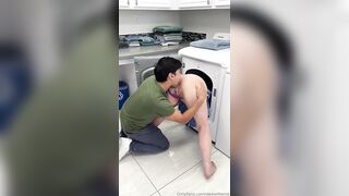 Dee Williams – Laundry Day Fucking With Big Tits Mommy