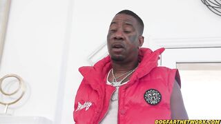 DOGFART – “I Can Handle ANY Situation”- Big Tittied Comedian Takes On 2 HUGE Cocks