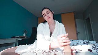 Don’t cum twice inside Step mom! Busty Step mother fucked by step son when husband not home